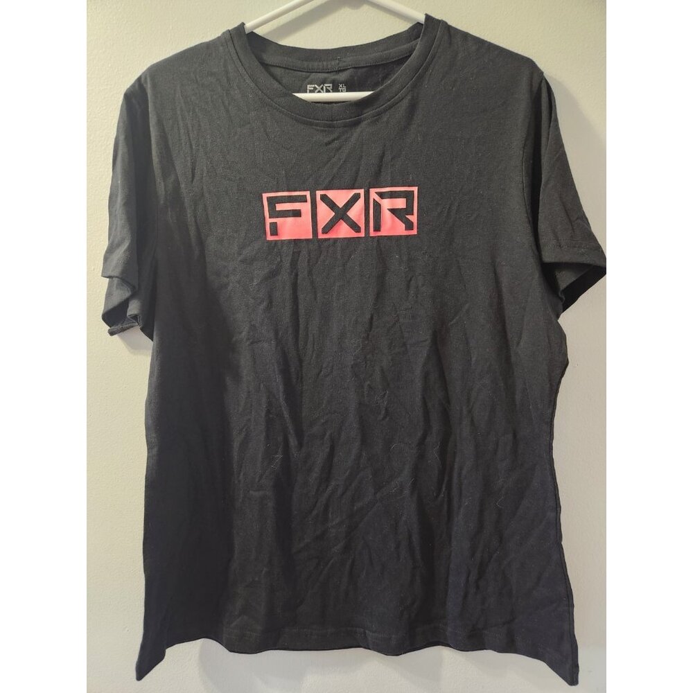FXR Short Sleeves T-Shirt Black XL Pre-Owned